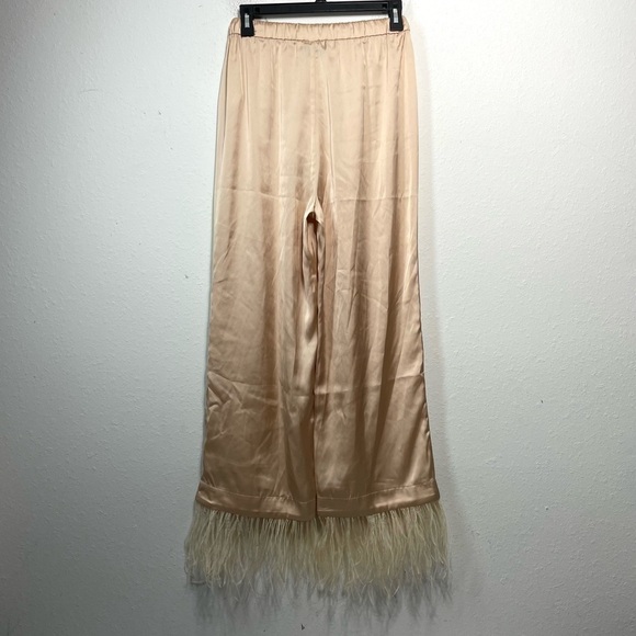 NWT L'Academie The Chantal Pant in Ivory Cream Small P488 - Picture 3 of 13